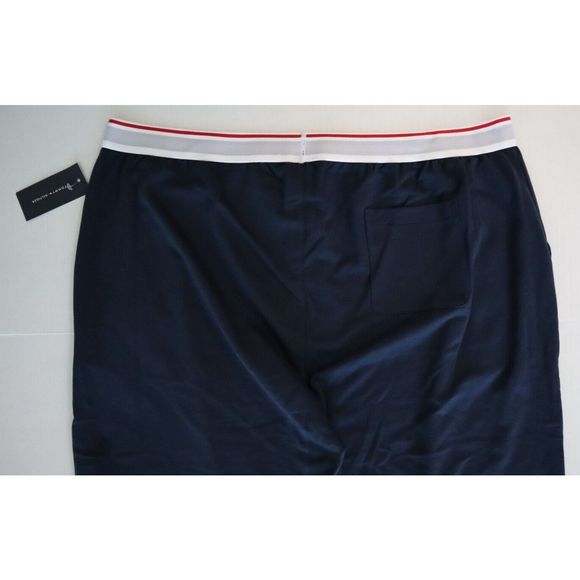 Tommy Hilfiger DR09150348 Men's Sz M Dark Navy Blue Solid Lounge Pants $60 - Picture 3 of 10